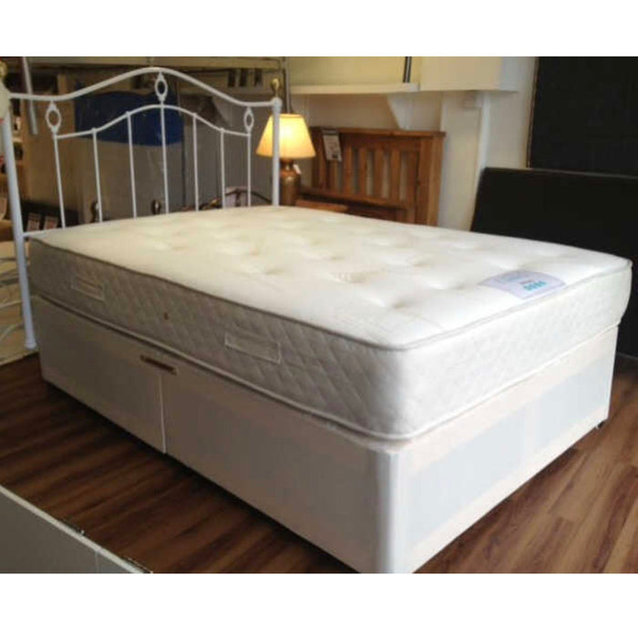 Classic Stress Free Ortho Sprung 135cm (4ft6) Double Divan Bed — Bed ...