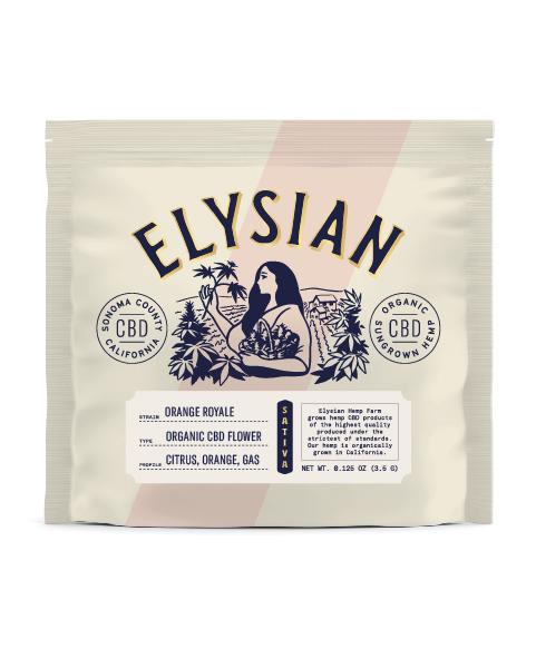 Elysian CBD Flower - Orange Royale