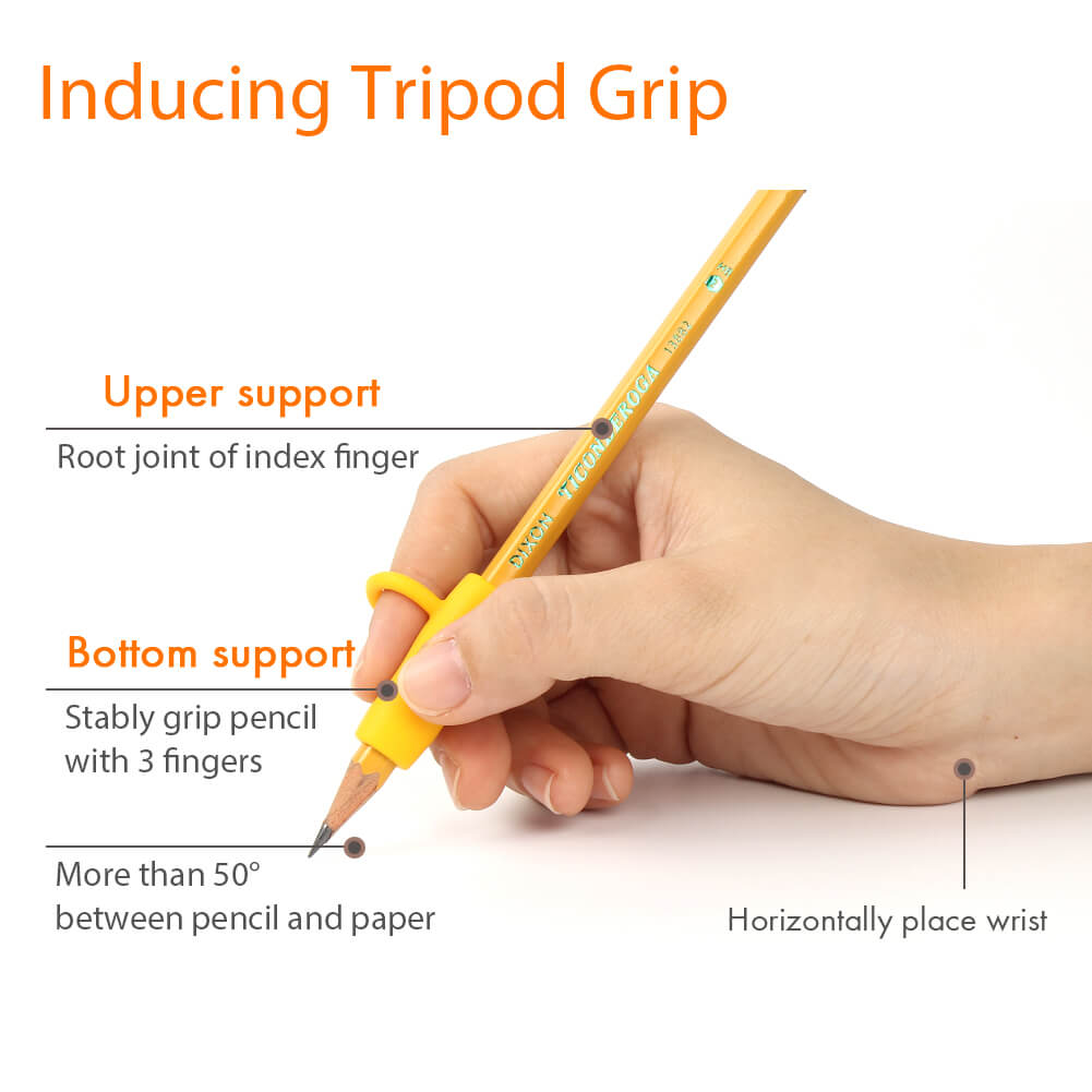 three finger pencil grips