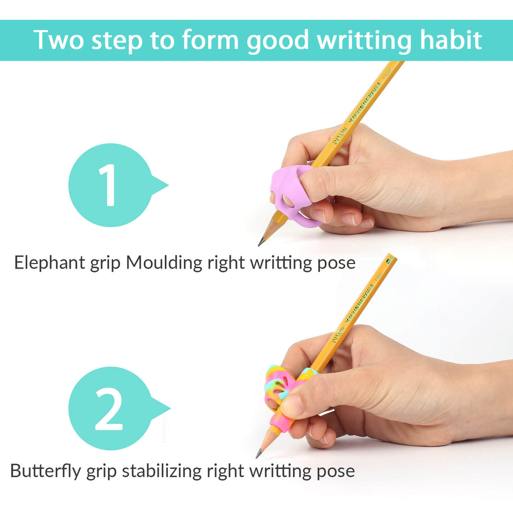 Kindergarten Pencil Grippers | For Kids Learning to Write | Finger ...