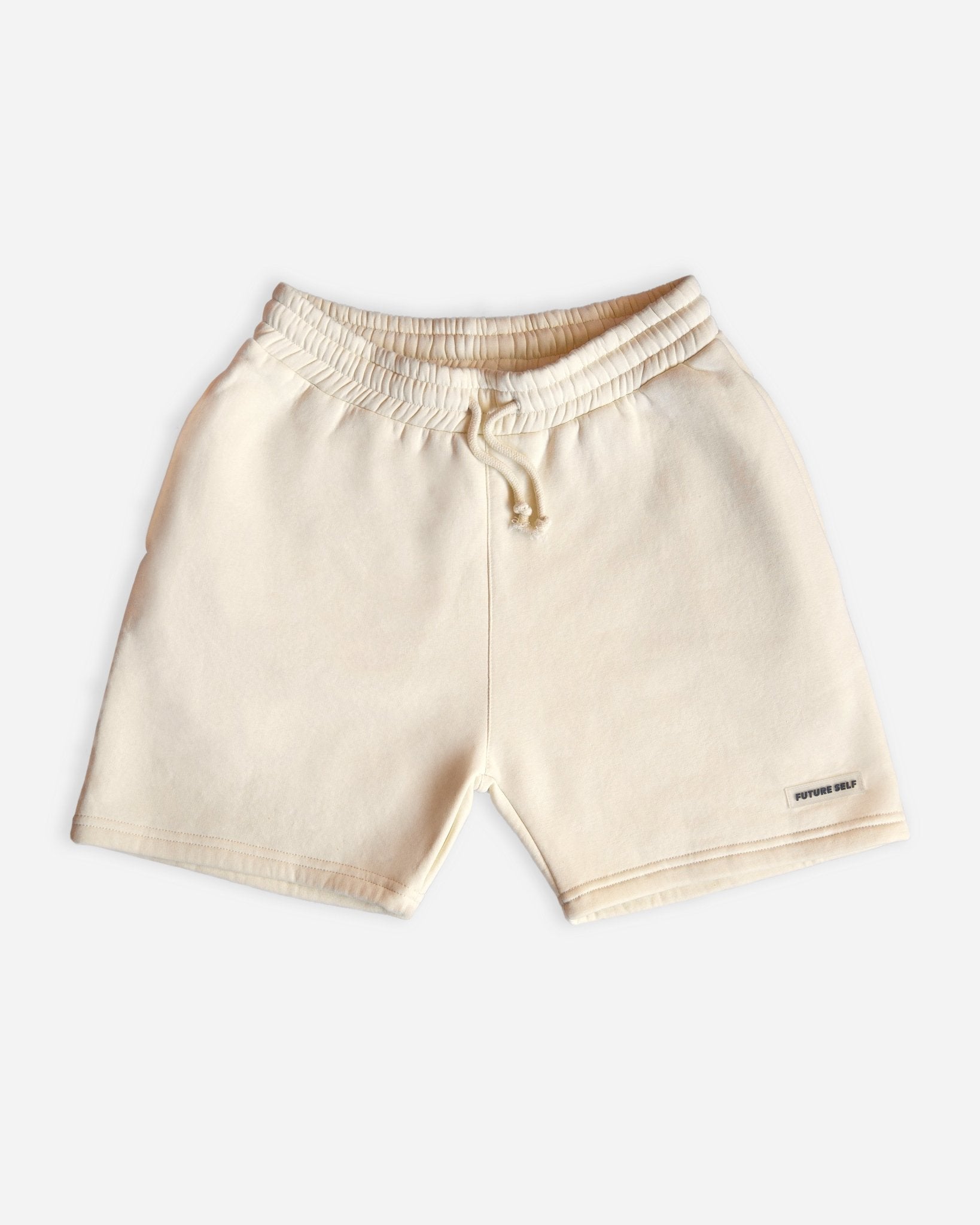 Unisex Shorts in Cream - #future_self_shop#Future_Self
