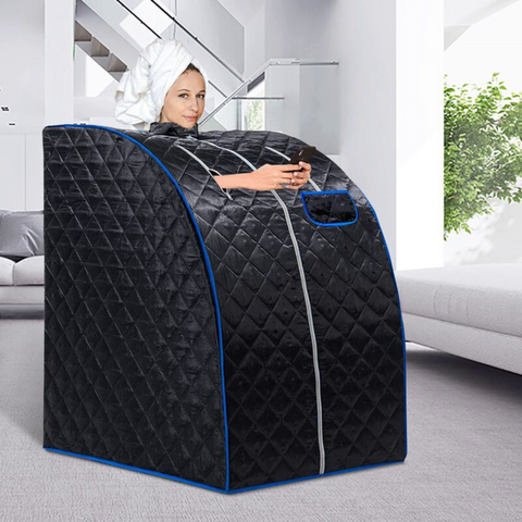 Portable Home Steam Sauna - Traditional Black Detox Tent