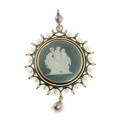 Three Graces Victorian Pendant