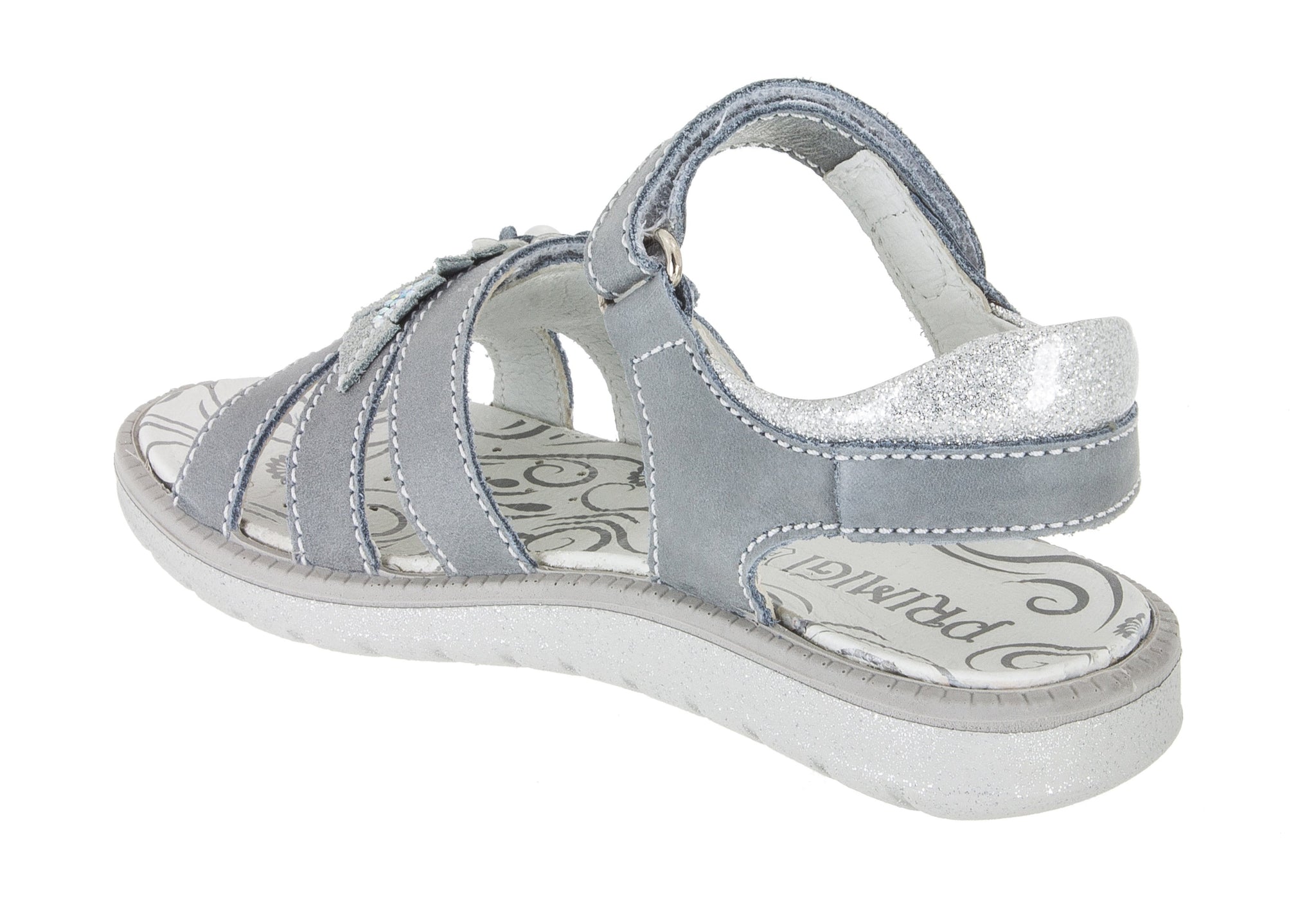 girls grey sandals