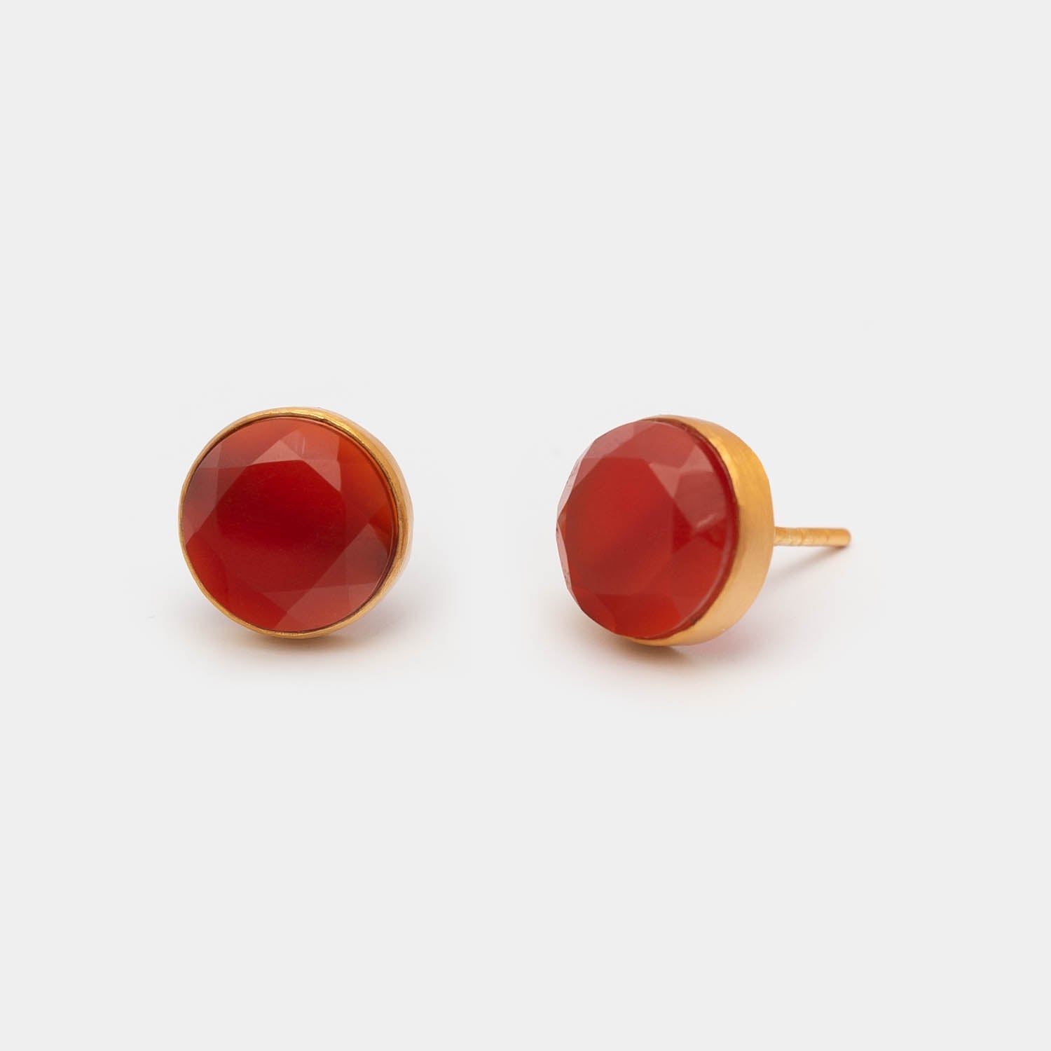 Fleurs des Prés Ohrstecker Eloise Red Onyx