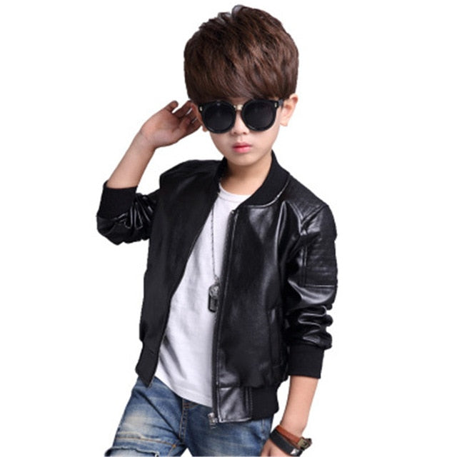 leather jacket for 1 year old boy