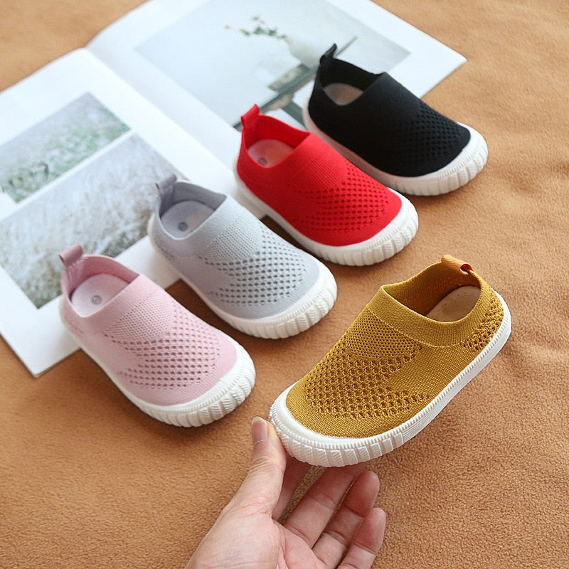 mesh baby sneakers