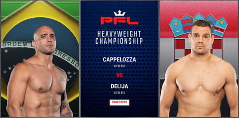 Heavyweight Championship: Cappelozza vs. Delija