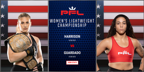 Women's Lightweight Championship: Harrison vs. Guardado