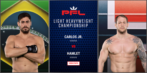Light Heavyweight Championship: Carlos Jr. vs. Hamlet