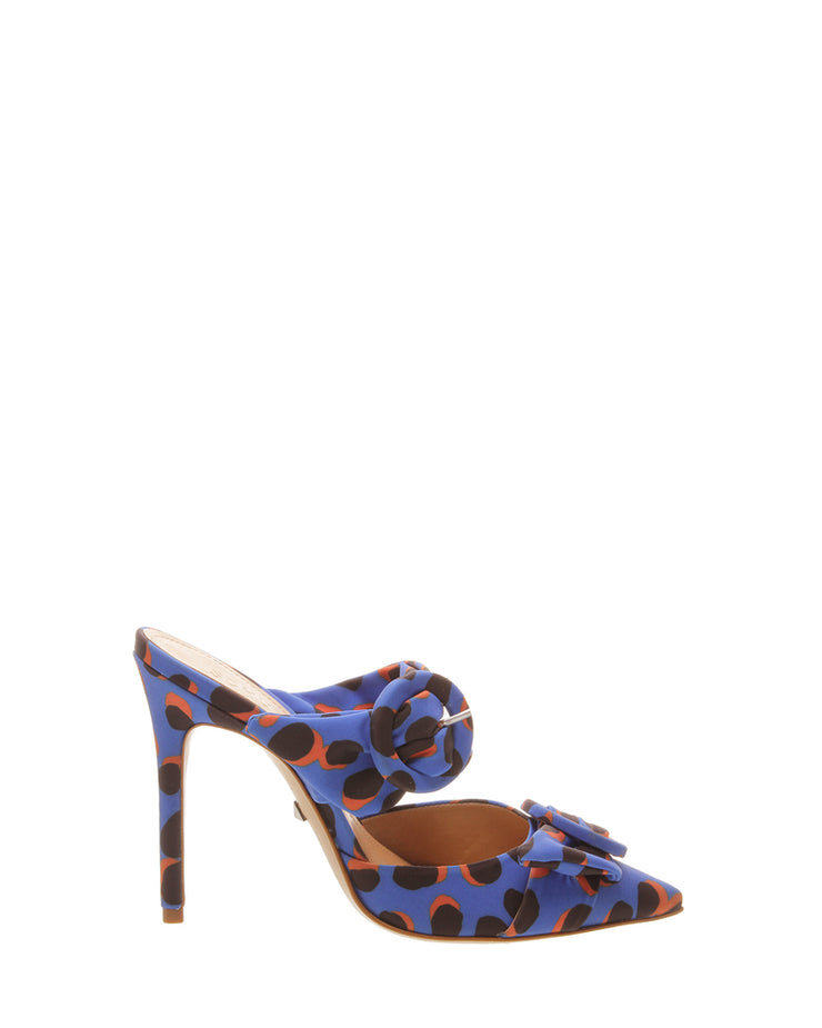 blue leopard heels