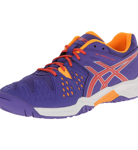 asics gel resolution 6 gs tennis shoe