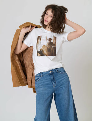 Try And Make Me Mushie Tee - Tulips Little Pop Up Shop