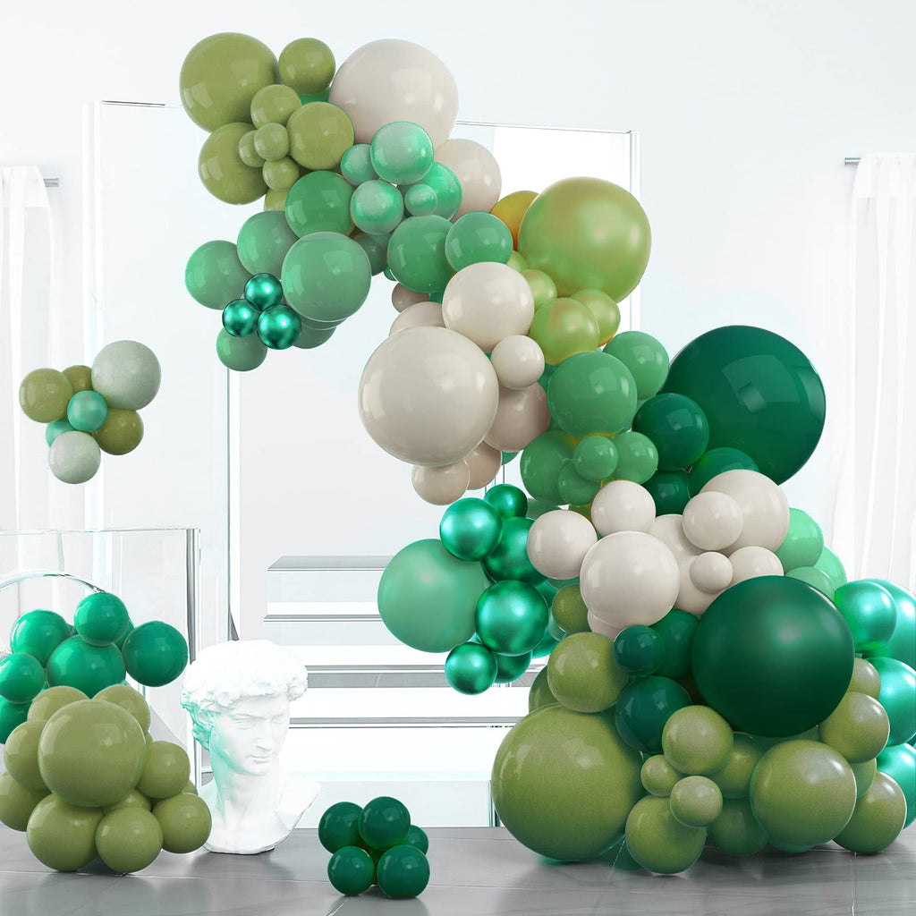 PartyWoo Jade Green Balloons, 50 pcs 12 Inch Boho Green Balloons, Matte  Green Balloons for Balloon Garland Balloon Arch as Party Decorations,  Birthday Decorations, Baby Shower Decorations, Green-F03 - Yahoo Shopping