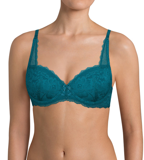 Buy Triumph Heat Dissipation Smooth Padded Underwired Strapless Bra-Blue at  Rs.1699 online