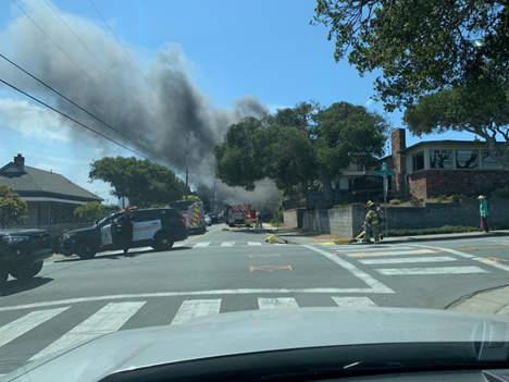 Monterey Community Emergency Response to California Fire