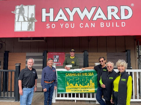 CERV of th Monterey Peninsula at Hayward Lumber