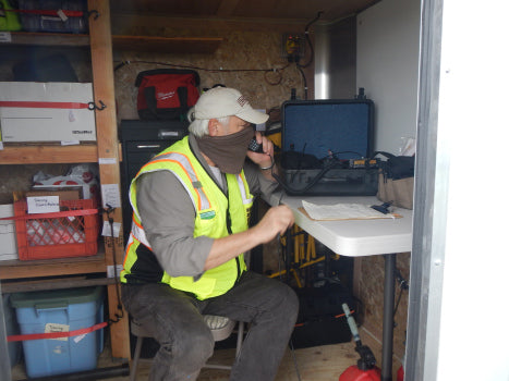 Monterey CERT emergency response container base radio for communications