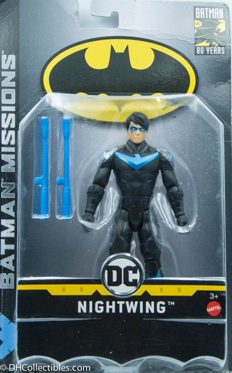 nightwing batman missions