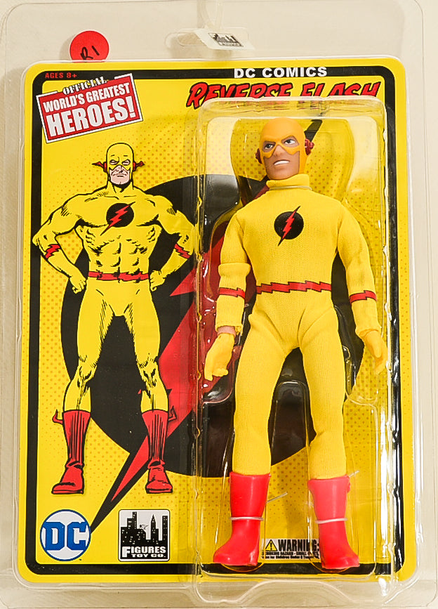 2016 Figures Toy Co DC Comics Reverse Flash 8" Mego Retro Action Figur ... - DC Reverse Flash 1024x1024