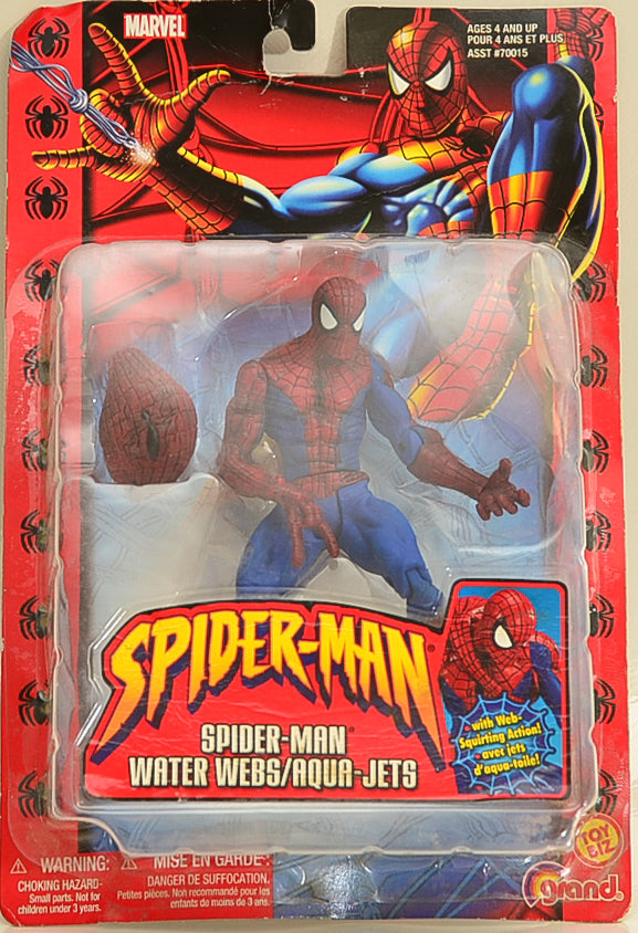 spider man figure that shoots webs