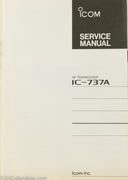 Icom IC-736 / 738 Amateur Radio Service Manual | DH Collectibles