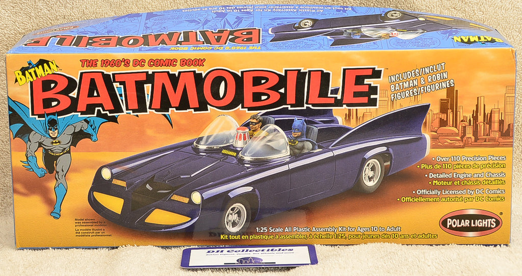 batmobile plastic model kit