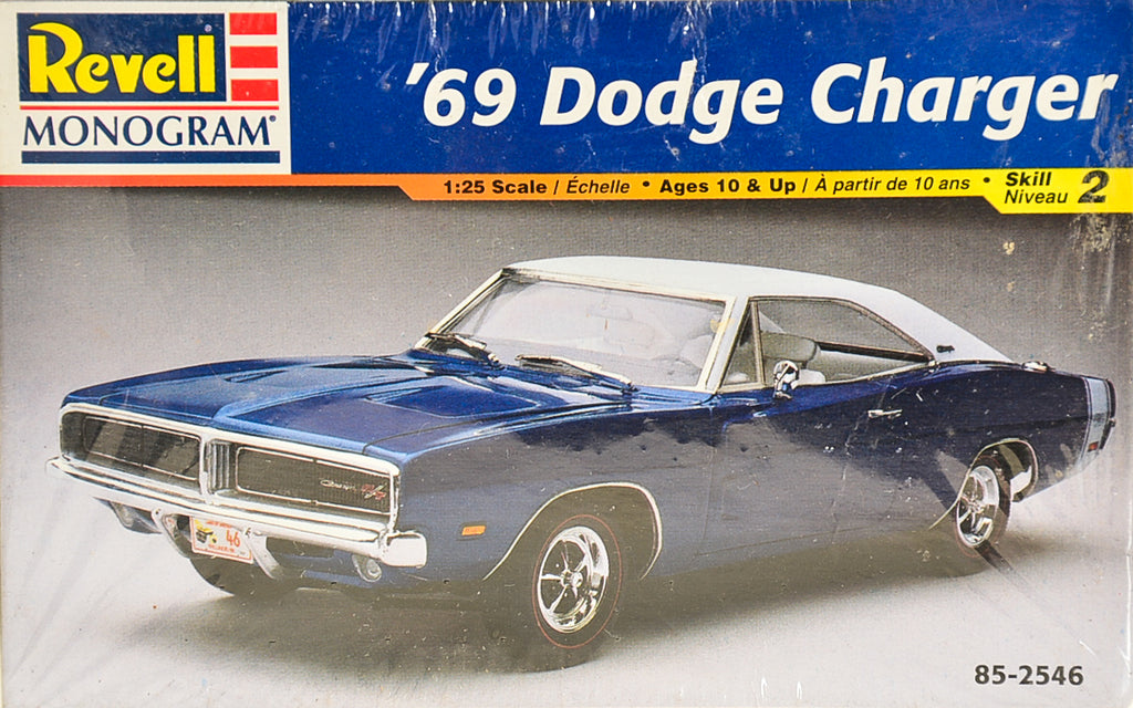 dodge charger plastic model kit