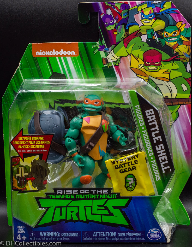 ninja turtles battle shell 4 pack