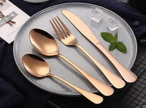 Cove Your Home Dessert Spoon - Rose Gold