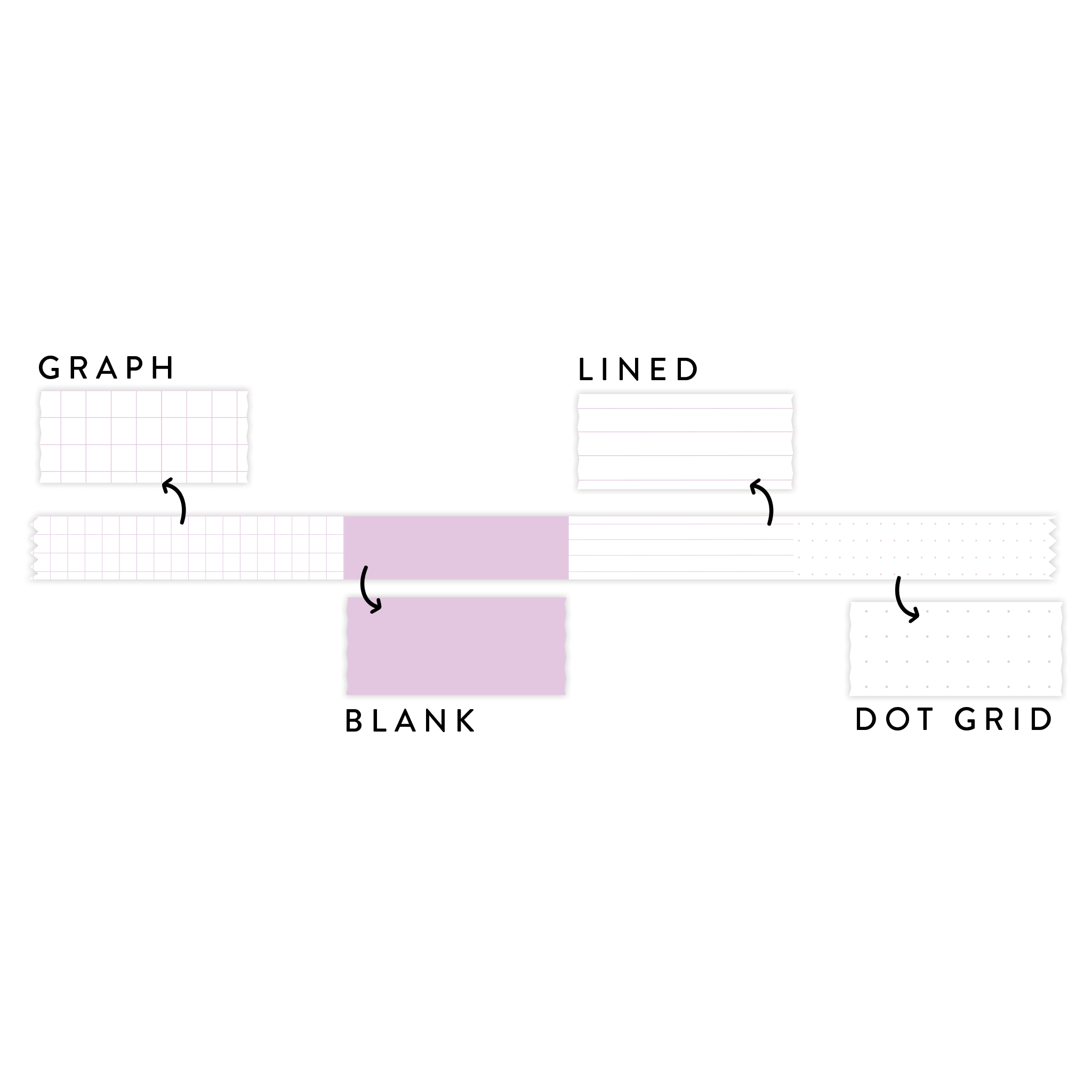 Planner Washi Tape: Lilac - 25mm – The Paper + Craft Pantry