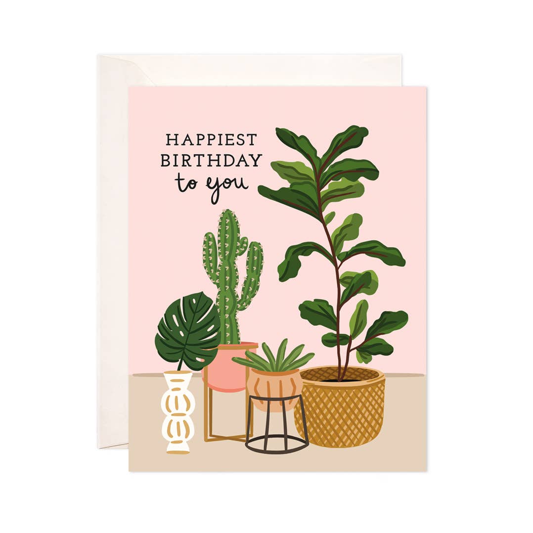 Birthday Houseplants – The Paper + Craft Pantry