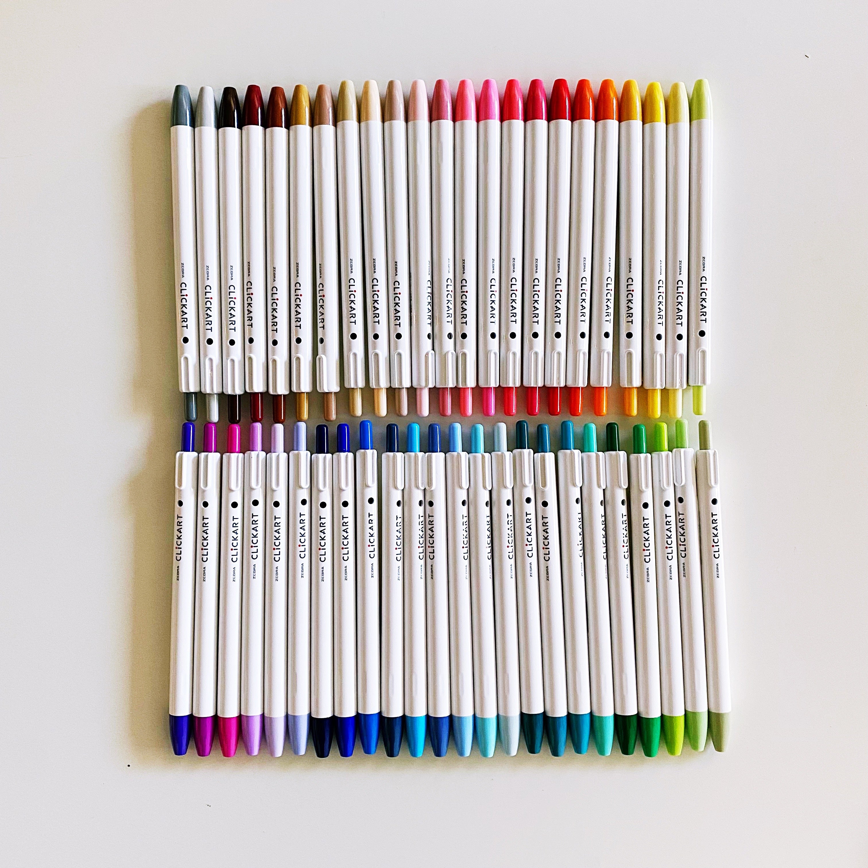 Mini Zebra Ballpoint Pen - 3 Barrel Colors – The Paper + Craft Pantry