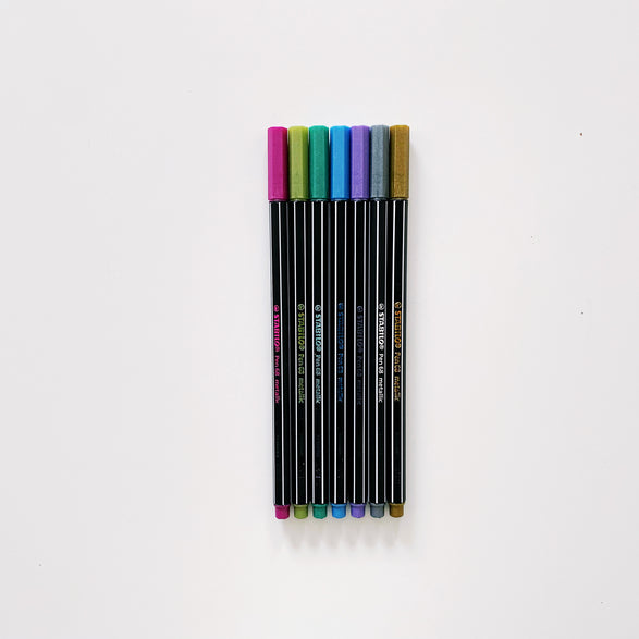 Martelaar goedkoop Schrijfmachine Stabilo 68 Metallic Marker Tip Pen - 8 color options – The Paper + Craft  Pantry