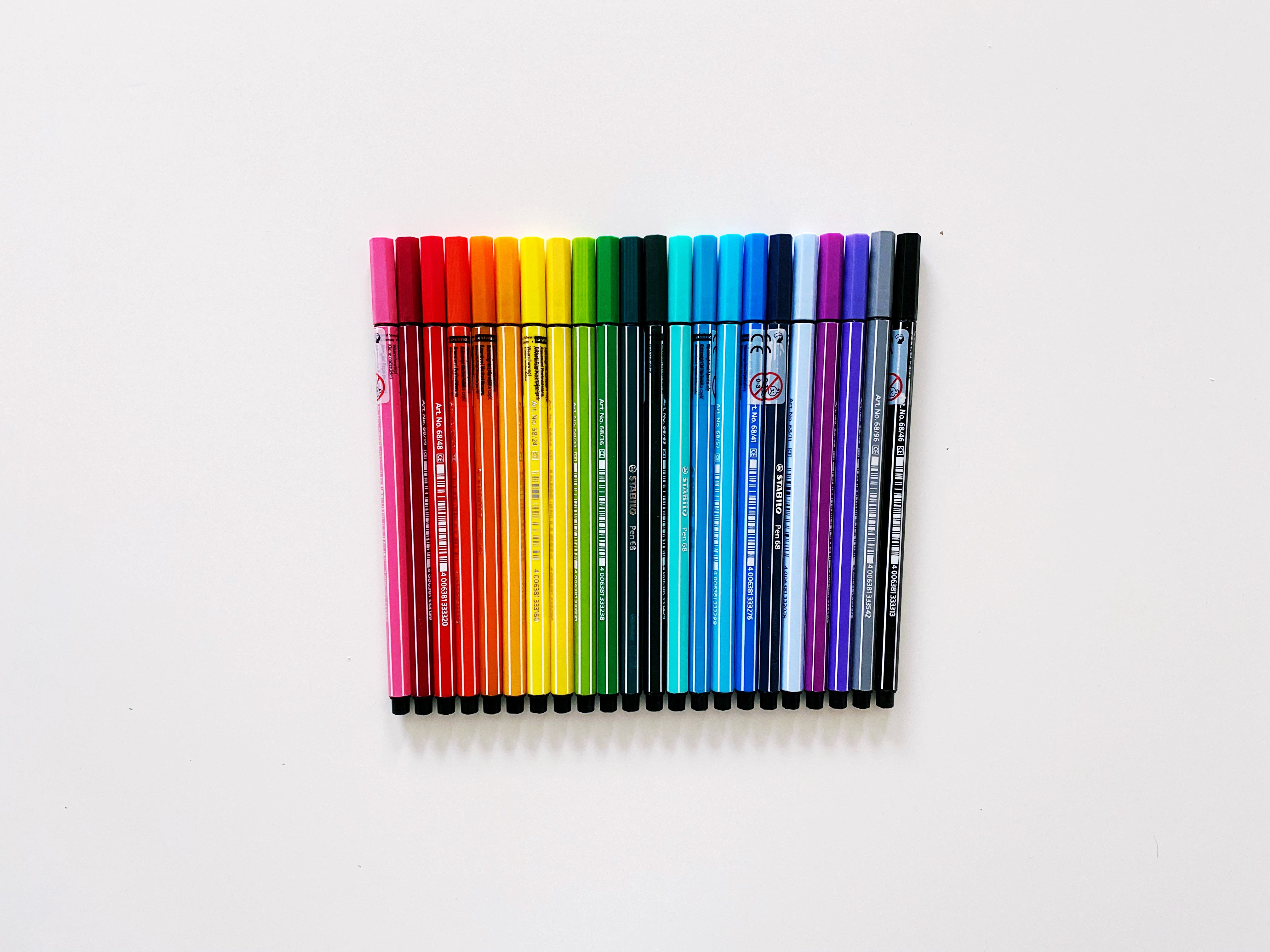 Stabilo 68 Marker Tip Pen - 27 color options – The Paper + Craft Pantry