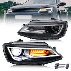 VLAND Headlights For Volkswagen VW Sagitar/Jetta MK6 2012-2018