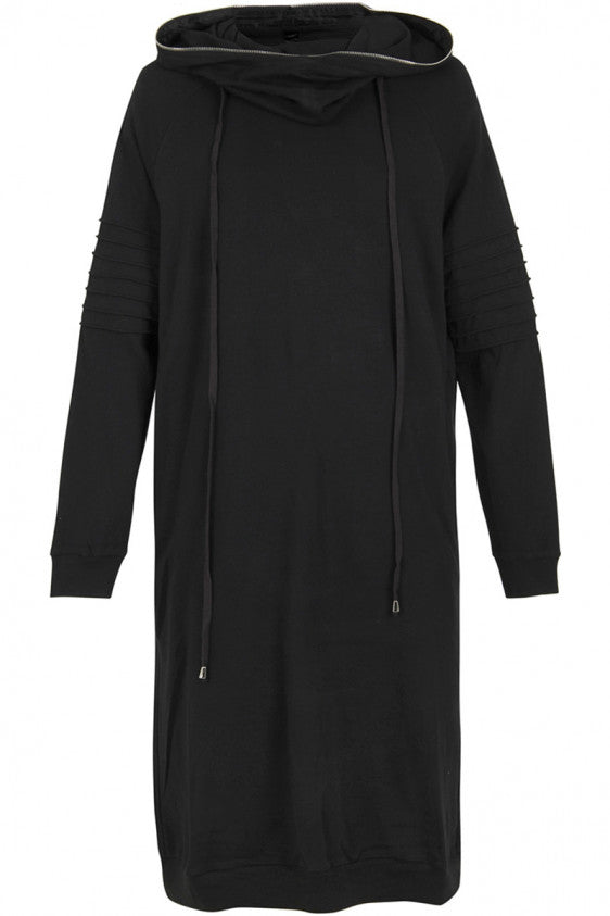 long tunic hoodie