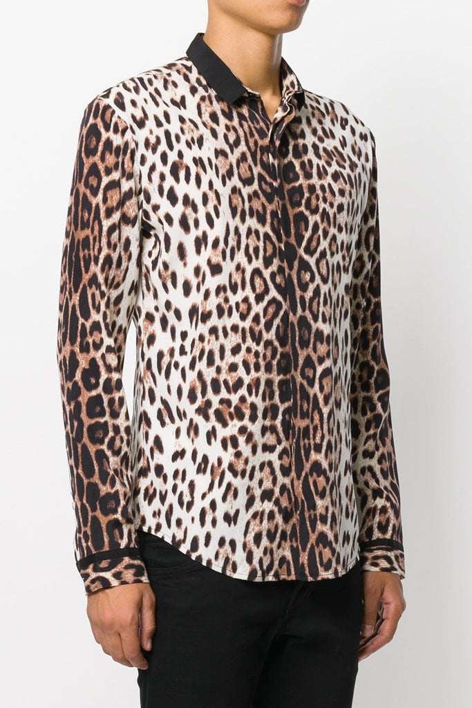 mens leopard sweatshirt