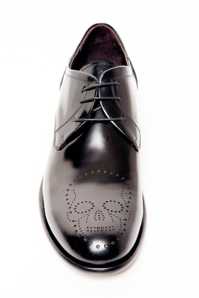 skull dress shoes