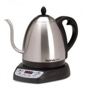 What is the point of a swan neck kettle? - Two Chimps Coffee