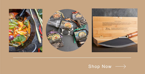 Thai cooking kits and Thai chef knives