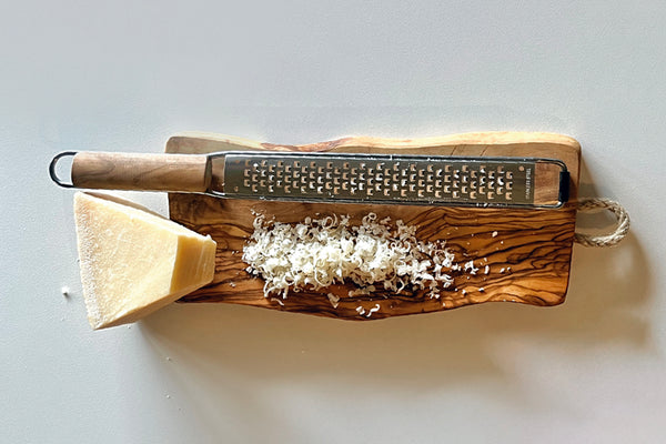 Verve Culture Italian Olivewood Parmesan Cheese Grater - Flat