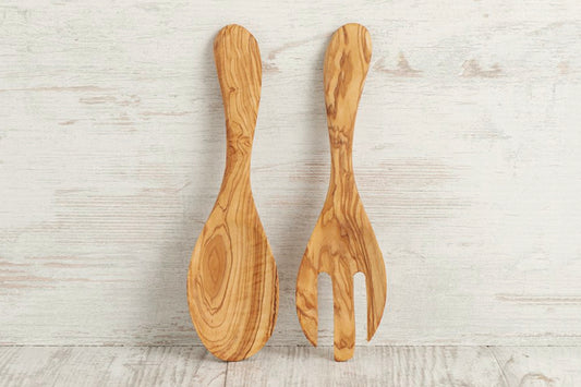 Lucques Olive Wood Flatware - 5 piece set