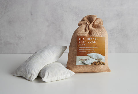 Thai herbal bath soak