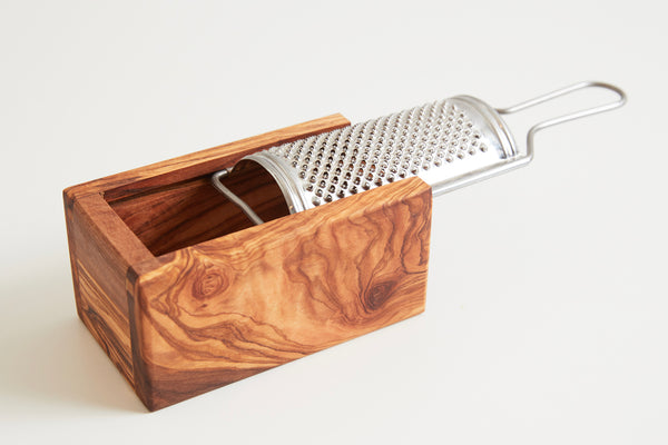 Cheese Grater with Wood Storage Box - Tagliapasta