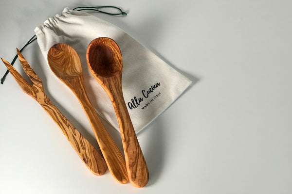 Olive Wood Ladle - Viva Oliva