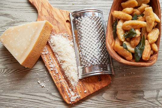 Italian Made Cheese Grater With Olive Wood Box Premium Italian Olive Wood  Sustainable Perfect for Hard Cheeses. 