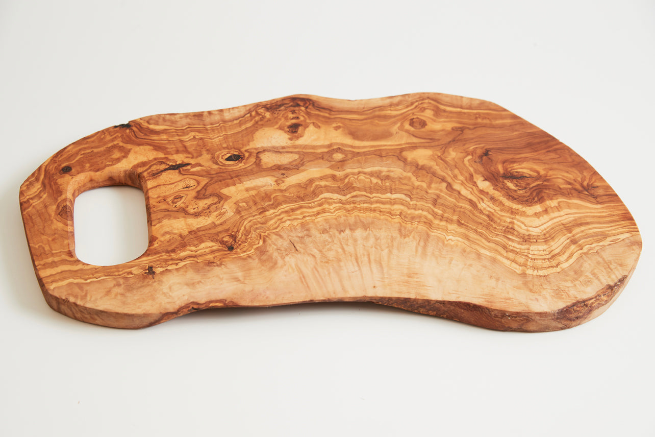 Large Live Edge Italian Olive Wood Charcuterie / Cutting Board – Chipdog  Woodworking