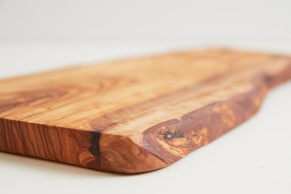 Verve Culture Italian Olivewood Charcuterie Board - Rope Handle