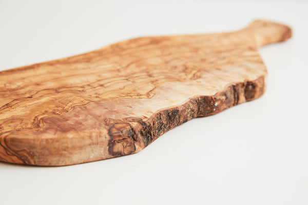 Verve Culture Italian Olivewood Charcuterie Board - Rope Handle